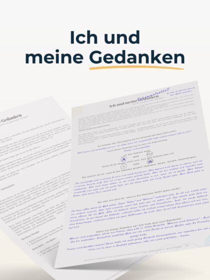 Ich und meine Gedanken
